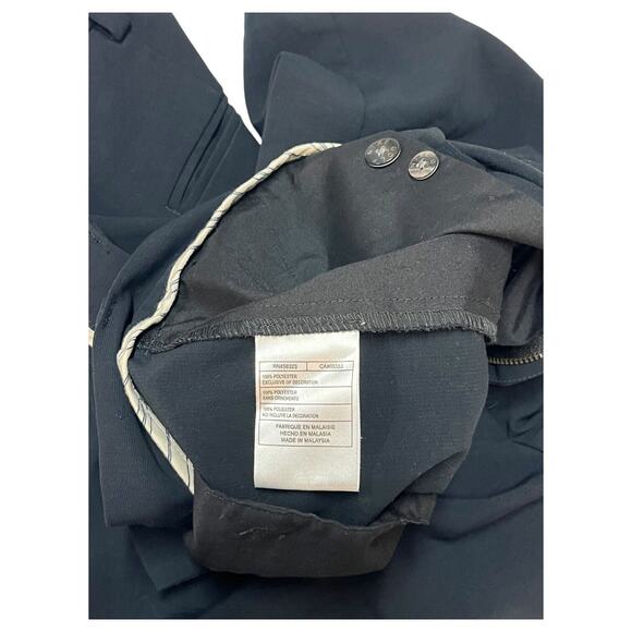 Nike Golf Shorts Mens 42 Pleated Front Chino Athletic Classic Casual Navy Blue - Picture 5 of 13